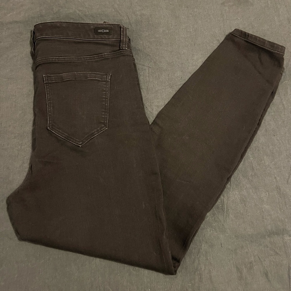 LIVERPOOL Black High Rise Ankle Jeans